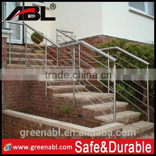 Stainless Steel Tubular Handrail Iron Balustrade photo-4