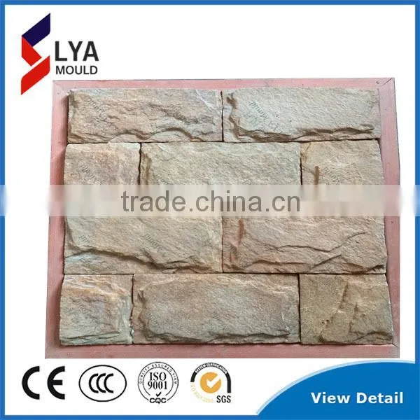 2016 Superior Quality New Silicone Decorative Brick Stone Veneer Molds photo-2
