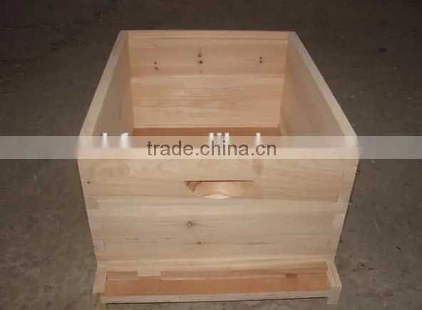 Full Set Langstroth Beehive Include Outer Cover+inner Cover+honey Supper+deep Hive Body+bottom Board and Bee photo-2