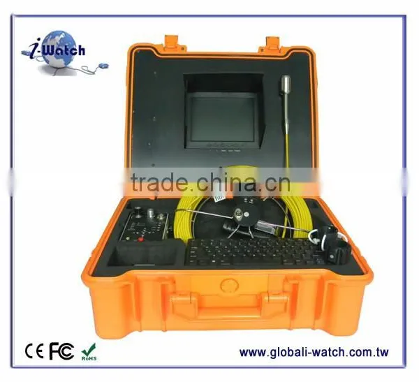 IW-81288DK 50M Pipe Inspection Camera System 8 Inch DVR