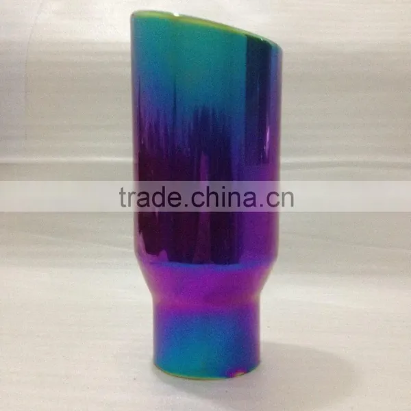 Colorful Stainless Steel Exhaust Tips for Cars