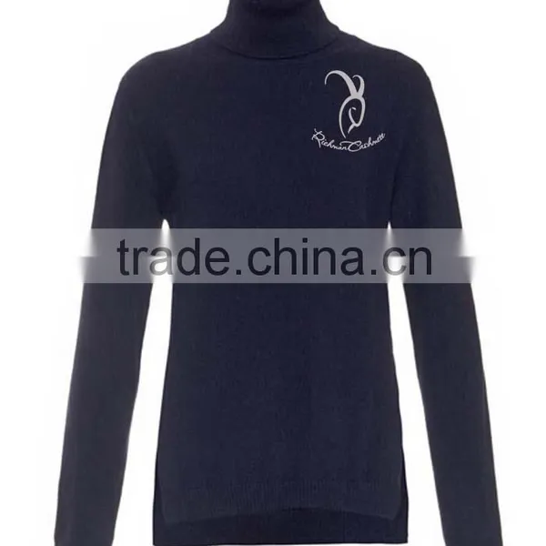 Wool High Neck Sweater For Women
