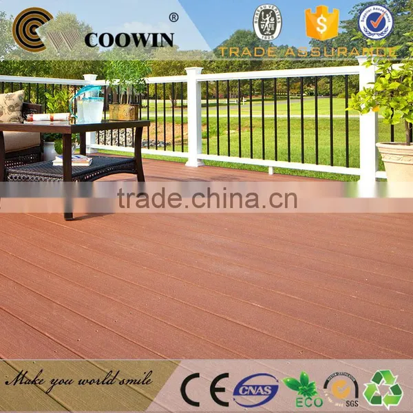 CHINA WPC Composite Outdoor Solid Portable Veneer Hardwood Decking for Garden photo-2