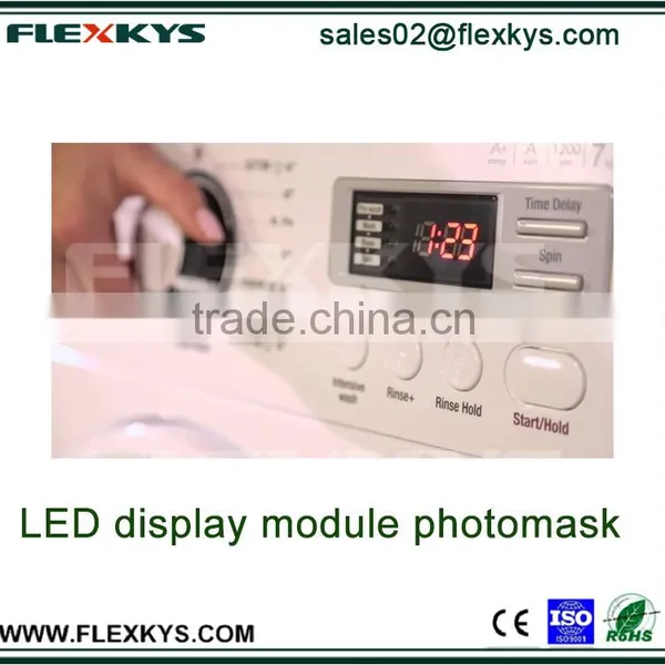 Light-tight Black PC Film Used on LED Display Module for Washing Machine photo-6