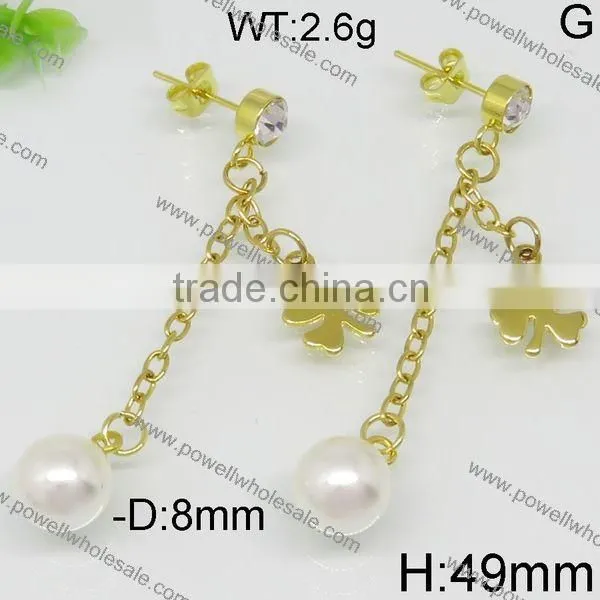 Newly Wholesale Light Weight Gold Earring Hot Style photo-4