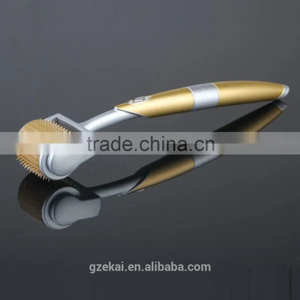 Zgts Roller With 192 Needles Titanium Derma Stamp Micro Needle Therapy for Acne Scar Removal Dermaroller Facial Roller Derma photo-3