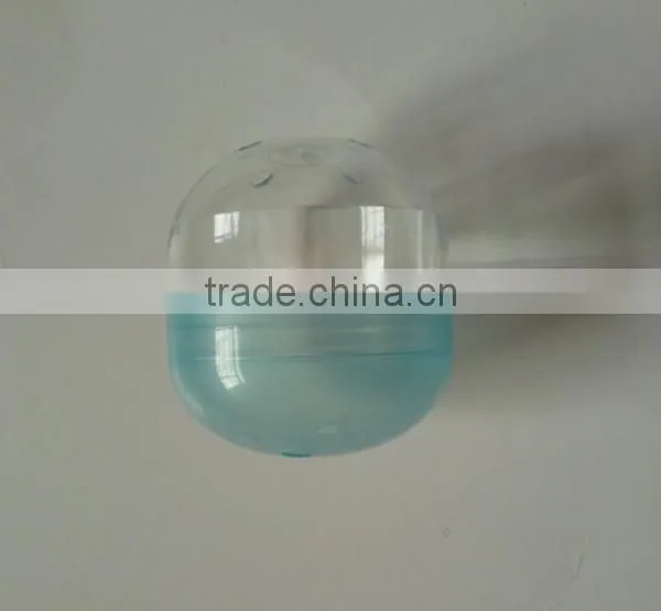 Professional Full Opening Plastic Empty Capsule Round Transparent Toy Capsules photo-2
