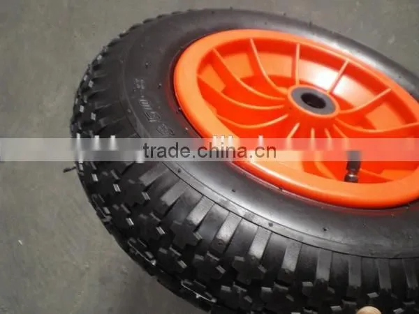 3.50-8 Rubber Wheel , Air Wheel , Pneumatic Wheel photo-3