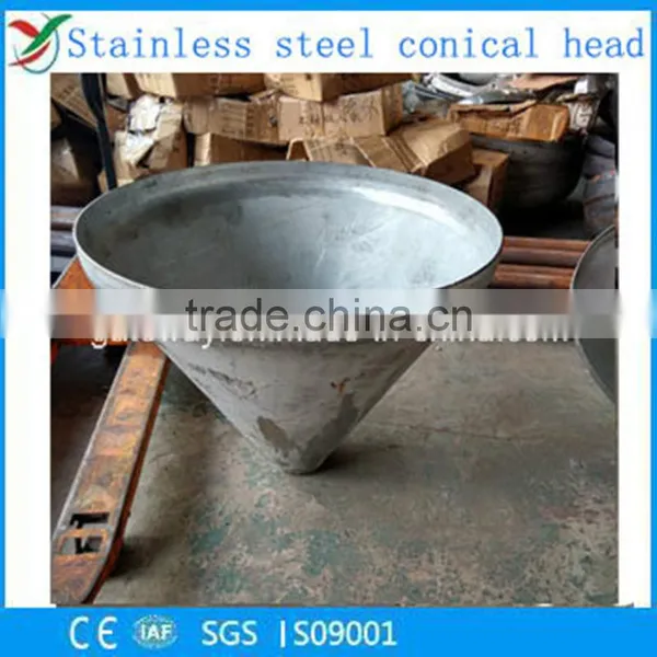 Stainless Steel Conical Head With Diameter 1000mm