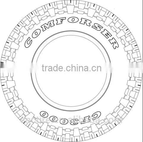 COMFORSER Brand CF1000 CF2000 CF3000 SUV Tires photo-5