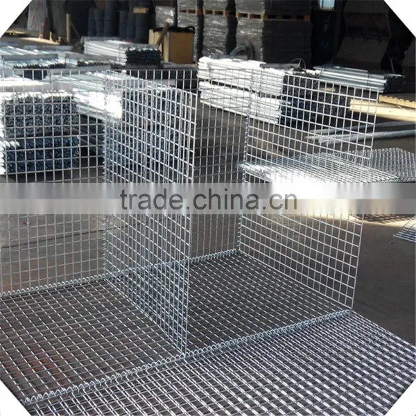 75*75mm 100*100mm Mesh Size Galvanized Stone Gabion Box photo-4