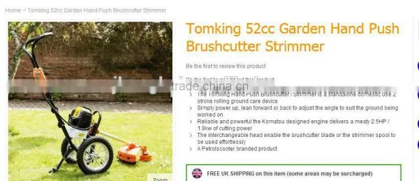 Tomking Weeding Machine Petrol Trimmer Grass Cutting Machine With CE Certificate photo-4