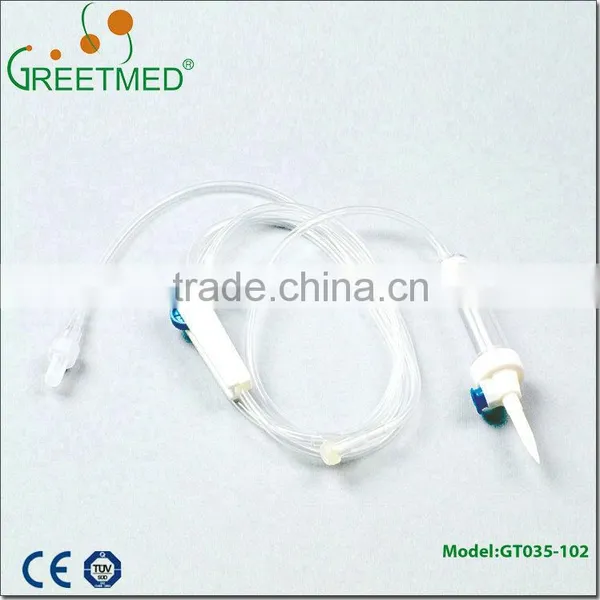 Pvc Tube Pediatric Infusion Set With Burette photo-6