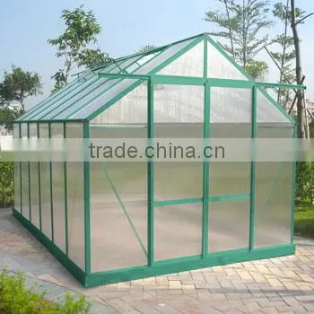Aluminum Frame Polycarbonate Sheet Greenhouse HX66126-5 photo-2
