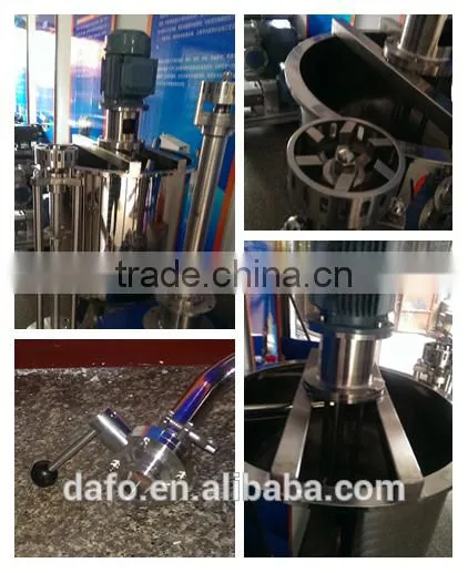 High Sheared Vacuum Homogenizing Emulsifier/dispersing Emulsifier Homogenizer Mixer photo-3