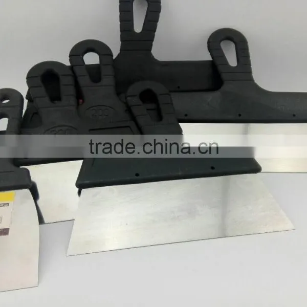 Various Size Plastering Spatula Russian Knives Steel Foot Scraper With Plastic Handle Free Samples photo-2