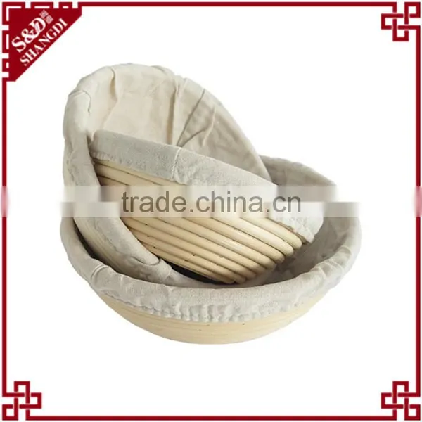 Handmade Cheap Price Round Small Bread Proofing Banneton Basket photo-2