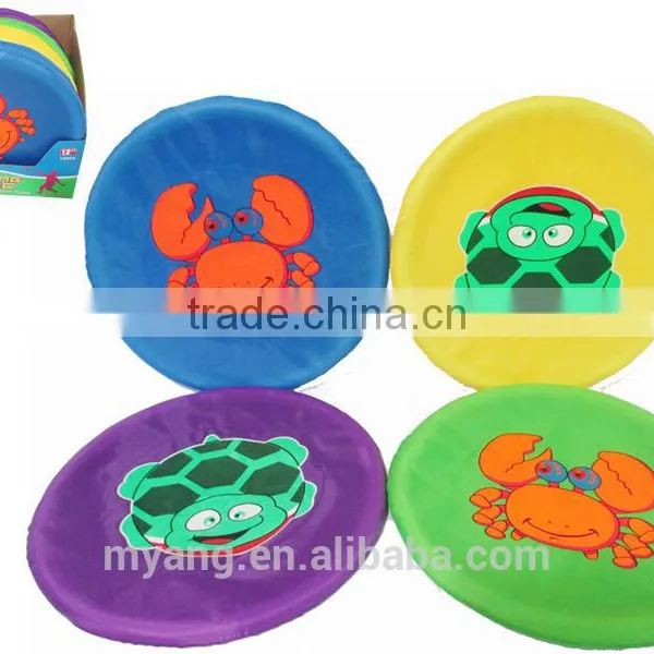 Supply Wholesale Various Promotional Frisbee /Summer Kids Beach Game Soft Water Frisbee photo-2