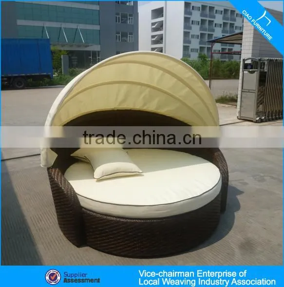 Outdoor Furniture Garden Canopy Sun Lounger (CF791L) photo-2