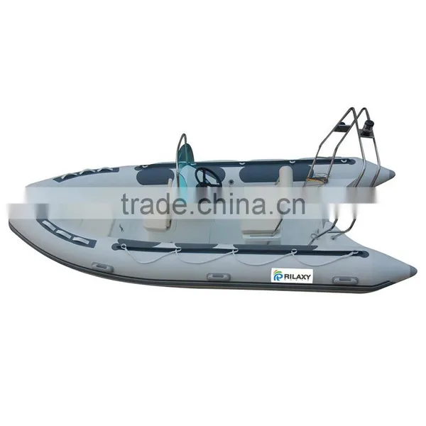 RILAXY 4.3m 14ft Rigid Hull Inflatable Sailing Boat China photo-4