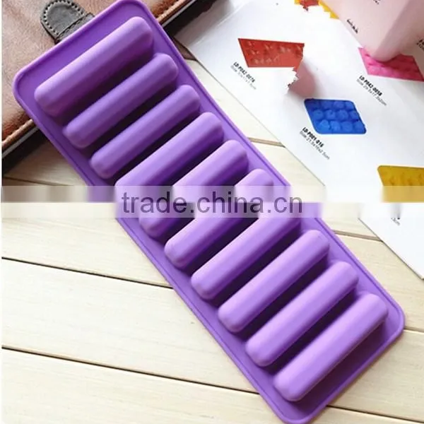 Lady-Fingers Silicone Mold,10 Cavities Biscuit Mold photo-3