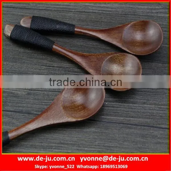 High Quality Smooth Bamboo Icecream Spoon photo-5