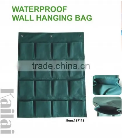 6-pocket Hanging Garden Planter Felt Bags Grow Bags photo-2