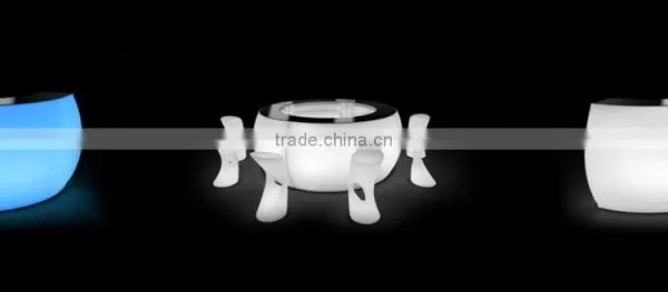 LED Light Tall Commercial Restaurant Bar Counter Design for Sale photo-2