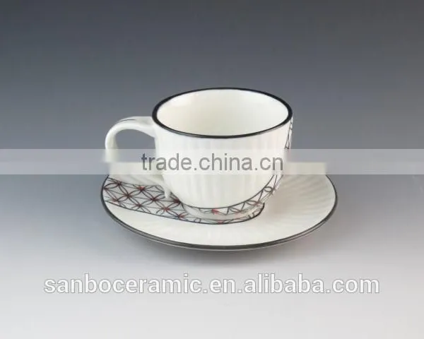 Porcelain Teapot With Lid & Hand Painting, 12 PCS Cup & Saucer photo-3