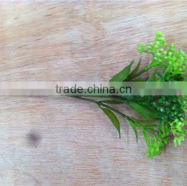 Home and Outdoor Garden Edging Christmas Decoration 60cm or 24inches Height Artificial Small Grass for Green Wall E04 1053 photo-2