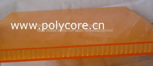 Waterproof Light Transmission Light Weight Honeycomb Composite Panel photo-5