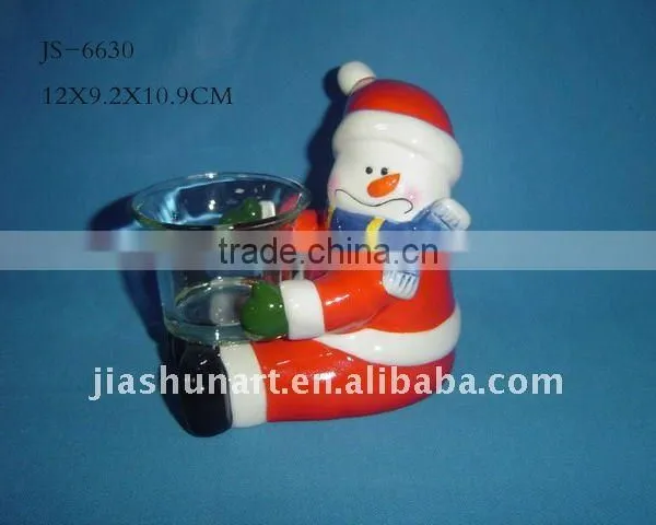 Christmas candle holder