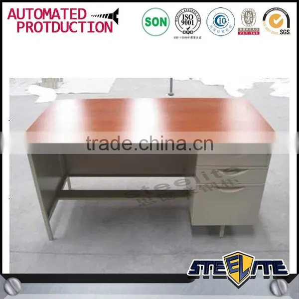 Wholesale Price Grey Color Stainless Steel Modern Design Office Desk photo-4