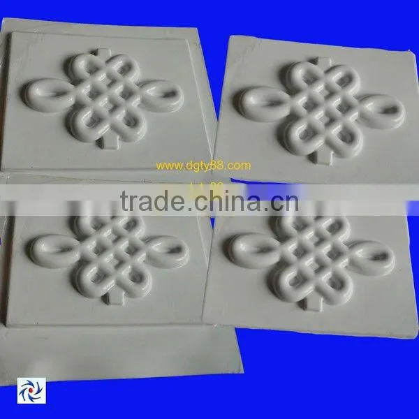 Vacuum Forming Thick Plastic Chinese Knot Type Light Cover photo-2