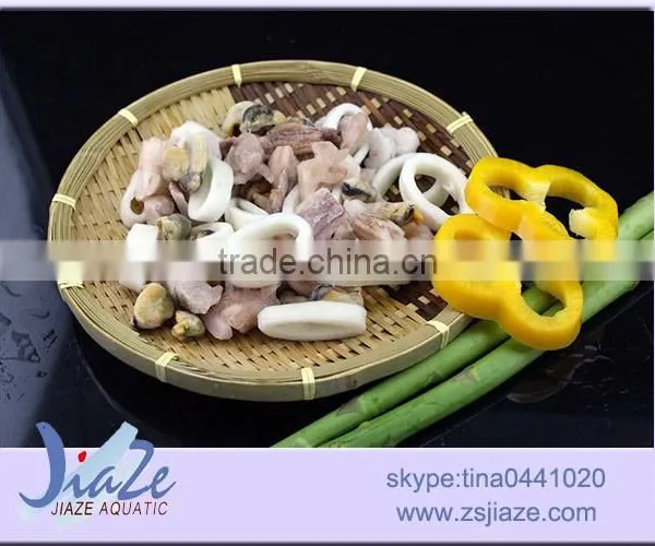 IQF Frozen Seafood Mix (mussel Meat,squid Ring, Octopus Cut,surimi) photo-3