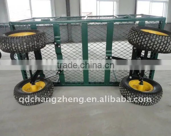 Heavy Duty Garden Steel Mesh Tool Cart photo-6