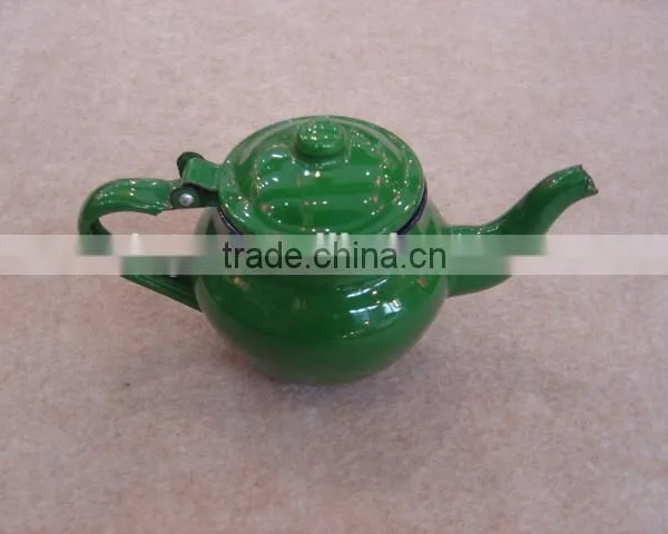 Hot Sale 9-14cm Enamel Small Tea Kettle Enamel Tea Pot photo-2
