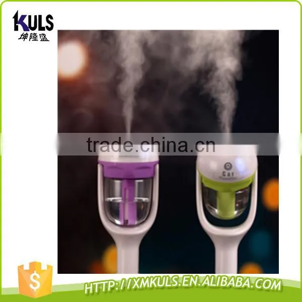 12V Mini Aroma Aromatherapy Car Steam Air Purifier Humidifier photo-3
