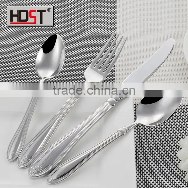 FDA,SGS Certification Stainless China Flatware;304 Stainless Steel Flatware Set Used Restaurant Dinnerware photo-2