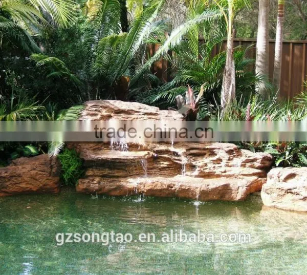 Large Indoor and Outdoor Artificial Stone Waterfall Fountains photo-2
