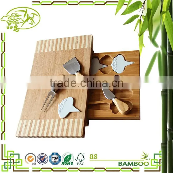 Sell Well New Type Cheese Board With Knives photo-5