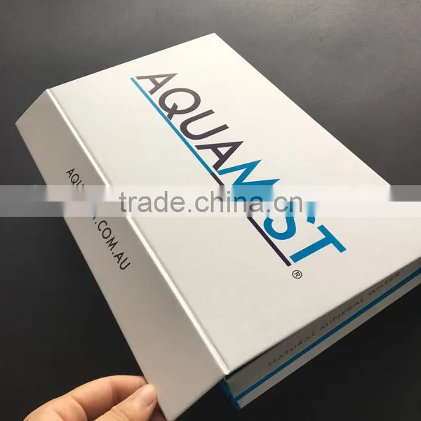 Shiny UV Logo Custom Paper Gift Packaging Box Wholesale photo-4