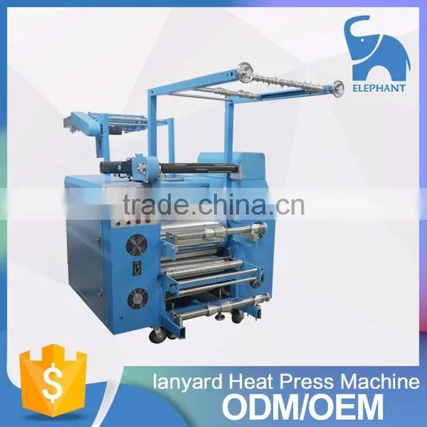 Regular price dye sublimation lanyard printer ribbon dyeing machine