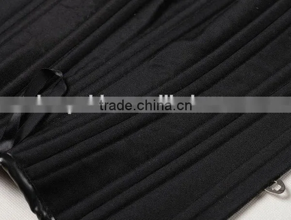 Surface High Quality Genuine Leather, 20 Double Steel Bone With5 Buckles, Back Lace-up Waist Trainer Corset Body Shaper photo-3