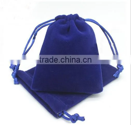 Cheap Velvet Drawstring Spout Pouch Bag Customized Velvet Jewellery Pouch Bag/jewelry Pouch Wholesale photo-6