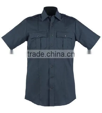 Provide OEM Service Bulk Customize Denim Stripe Shirt photo-2