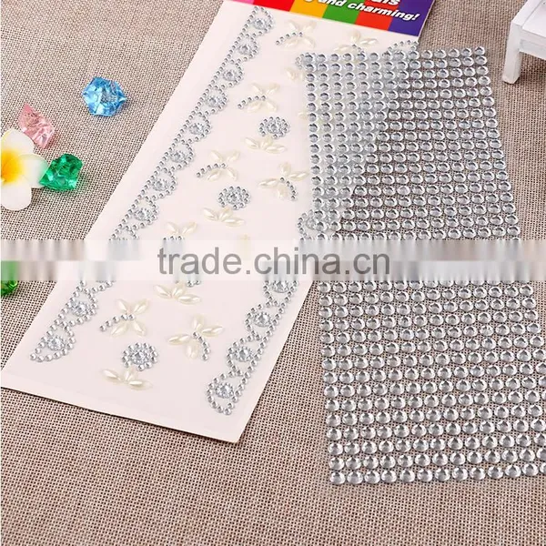 Multicolor Decoration Sticker ,acrylic Mobile Phone Sticker photo-5