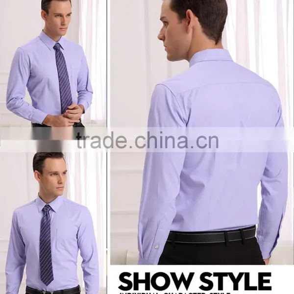 Custom 100% Cotton White Pant Shirt New Style Pant Men's Dress Shirt Design photo-4