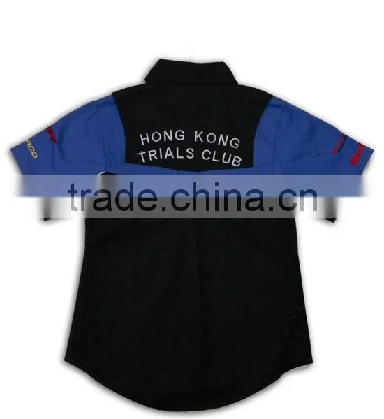 Turn-down Collar Shirt ActivityTeam Shirt Embroider Logo Shirt photo-5