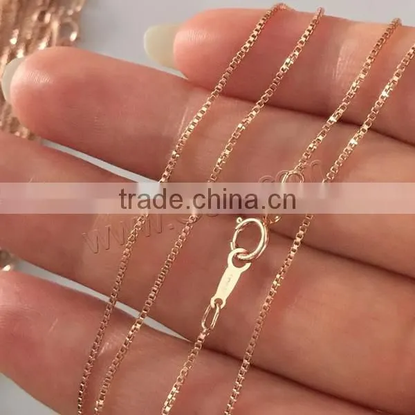 14k Price Gold Filled Necklace Gold Plated Chain photo-2